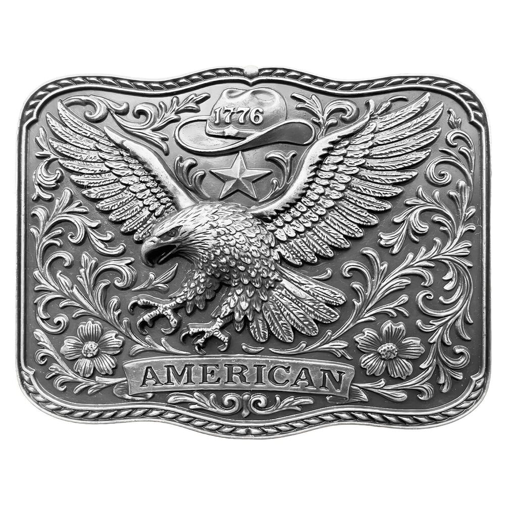 3742 Cowboy Belt Buckle Vintage Western Cowgirl Rodeo Eagle Belt Buckles